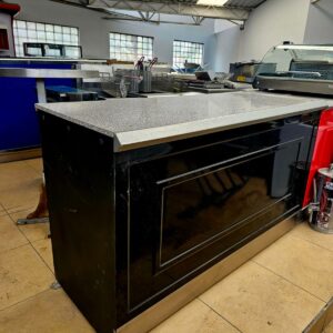 BARRA PARA BAR COLOR NEGRO 4 COMPARTIMENTOS