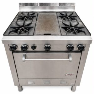 Estufa San-Son 4 Quemadores + Plancha + Horno